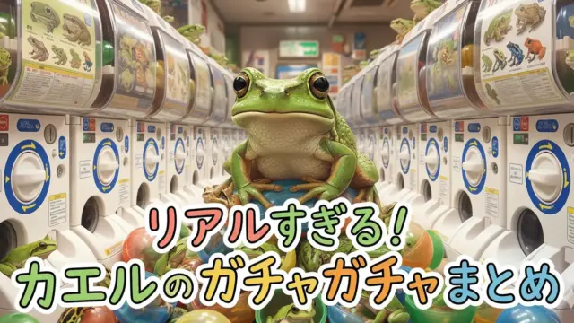 リアルなカエルガチャ